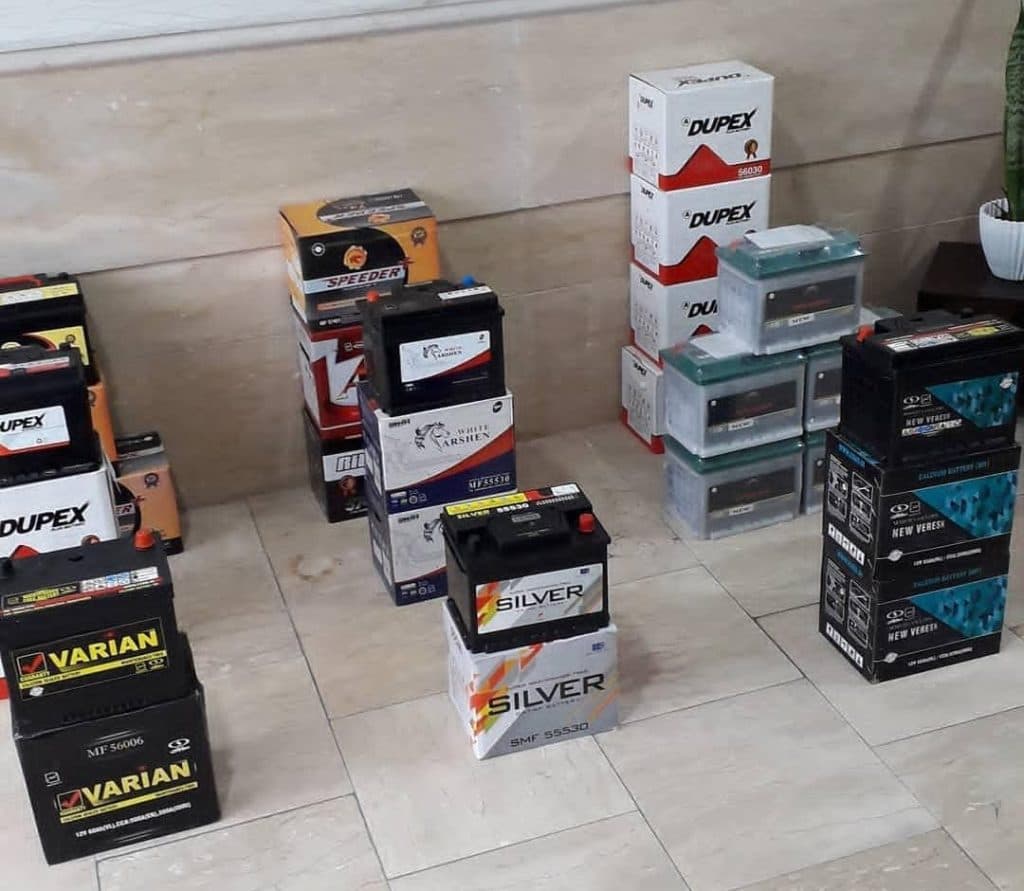 فروش و نصب و عیب یابی باطری ماشین بیرقیان در چالوس