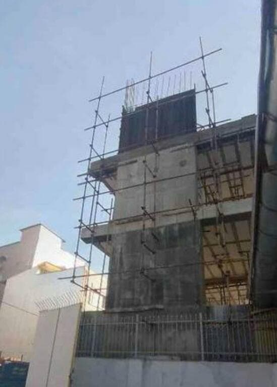 داربست فلزی و کفراژ سالار در آمل مازندران