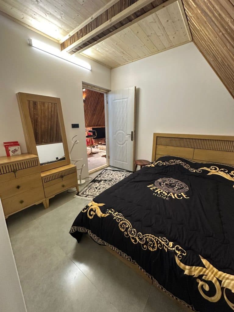 اجاره کلبه چوبی سوئیسی و ویلا آزاد در نور