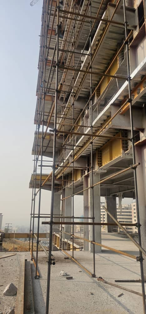 نصب و اجرای داربست فلزی ساختمانی قائم در لواسان