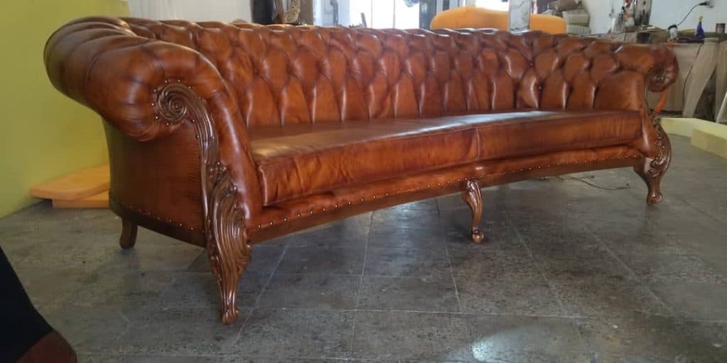 تولیدی مبل چرمی کاظم شعبانی در جاجرود