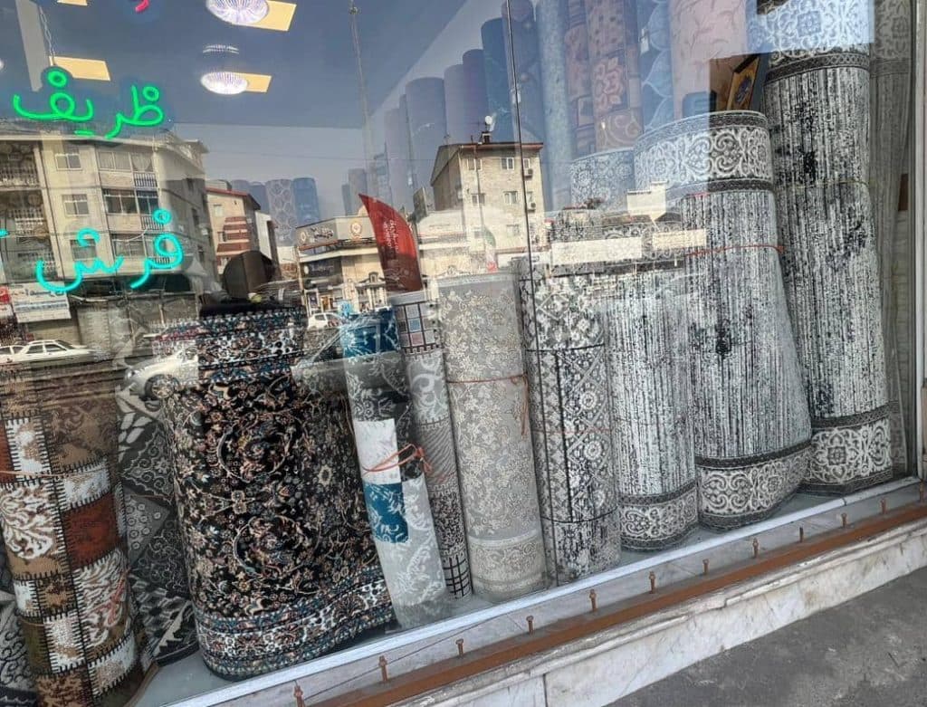 فروشگاه فرش و موکت ملکی در رشت
