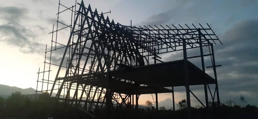 داربست فلزی غنمی رامسر