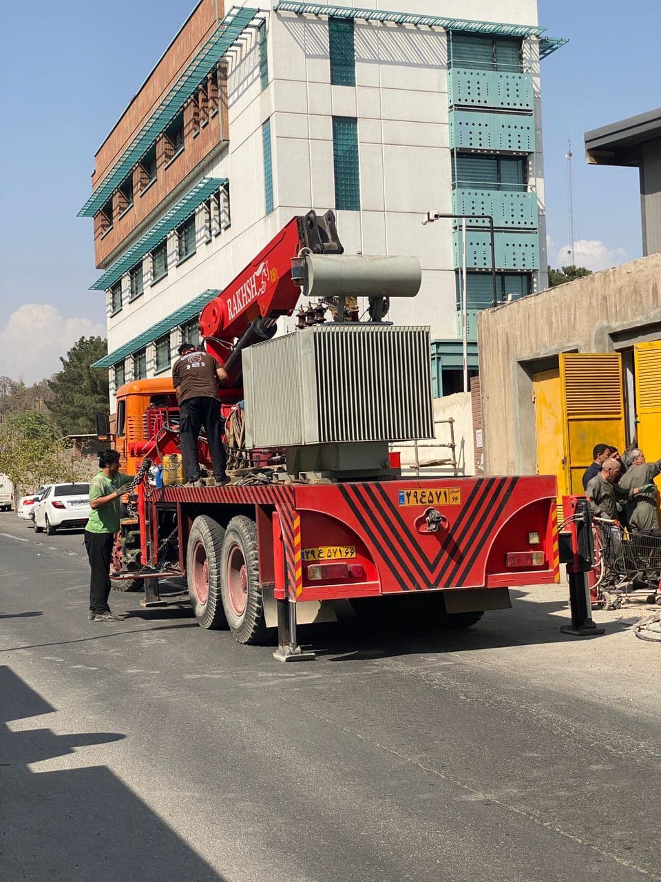 اجاره جرثقیل نجفی در غرب تهران