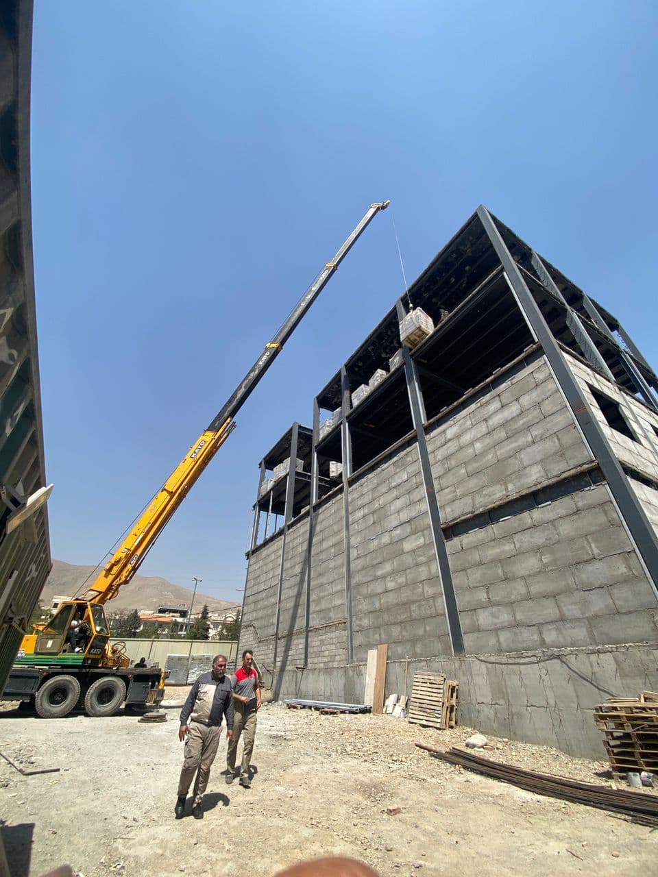 اجاره جرثقیل نجفی در غرب تهران