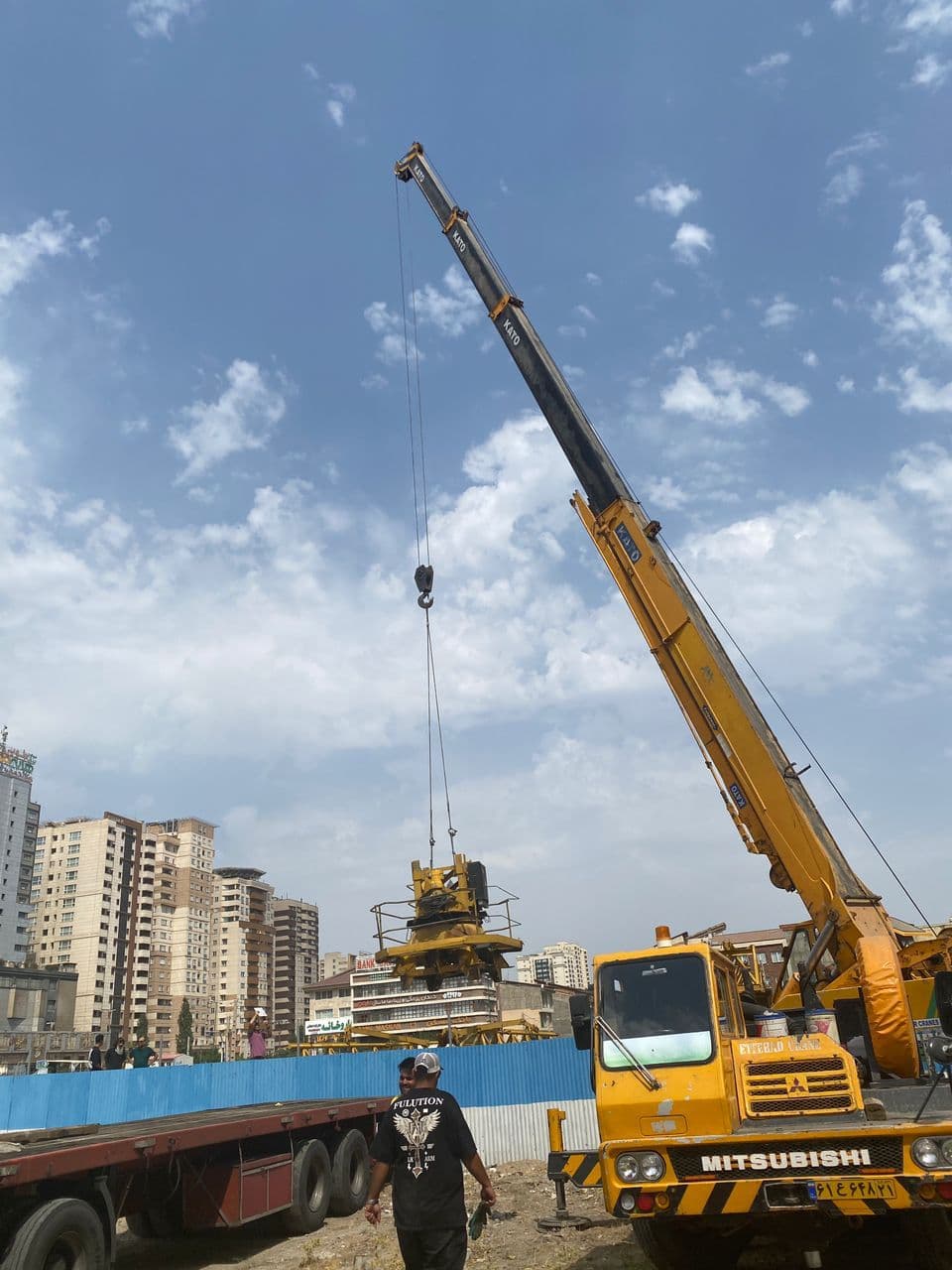 اجاره جرثقیل نجفی در غرب تهران