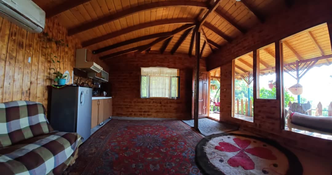 اجاره ویلا و کلبه جنگلی آبشار در رامسر