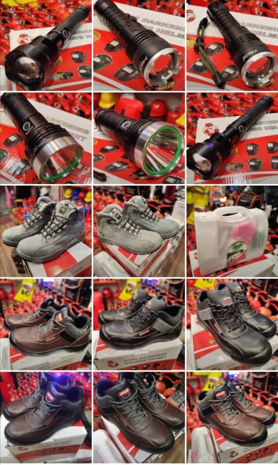 فروش کفش کار و لباس کار و لوازم ایمنی آلفا در رشت