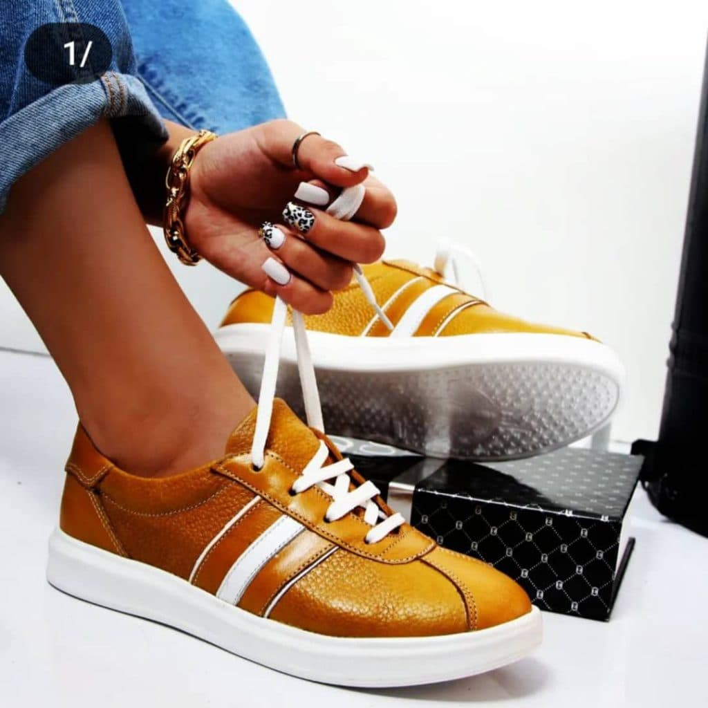 تولیدی کفش زنانه چرم طبیعی تی تی گل در تهران