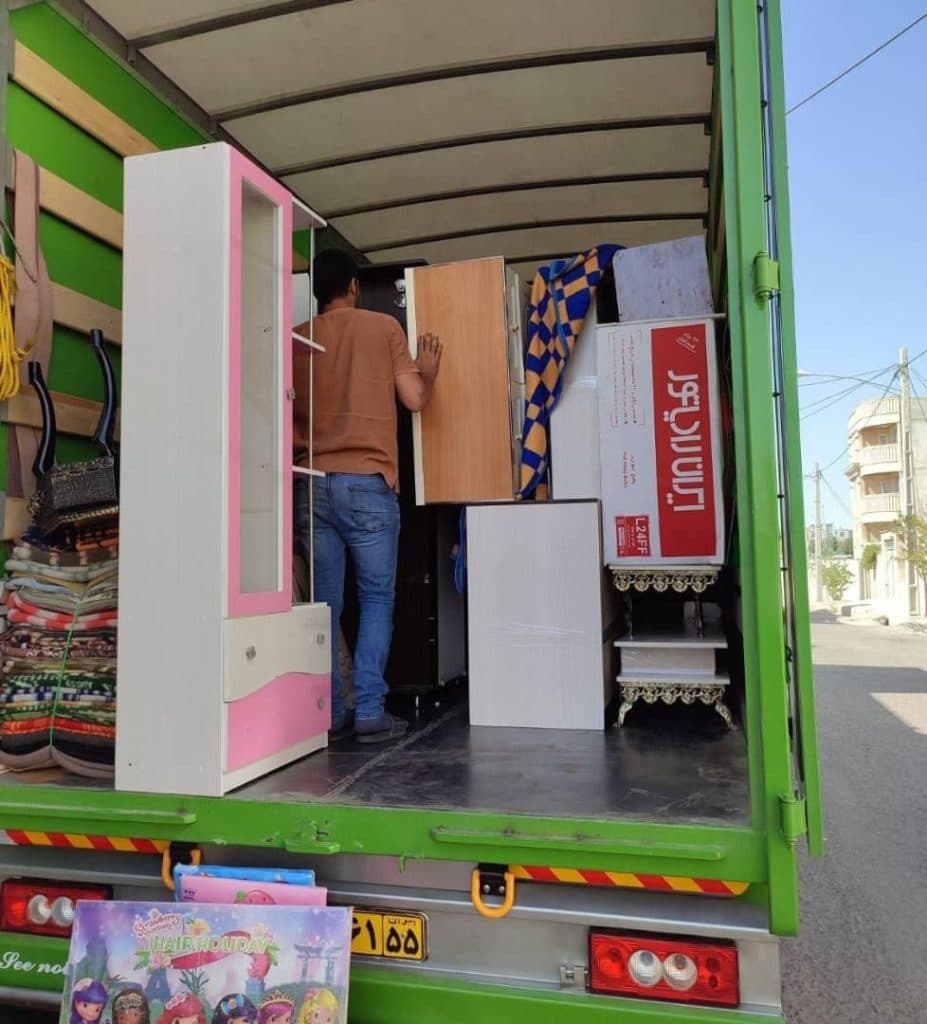 باربری و اثاث کشی ارم بار در بلوار بهشت همدان