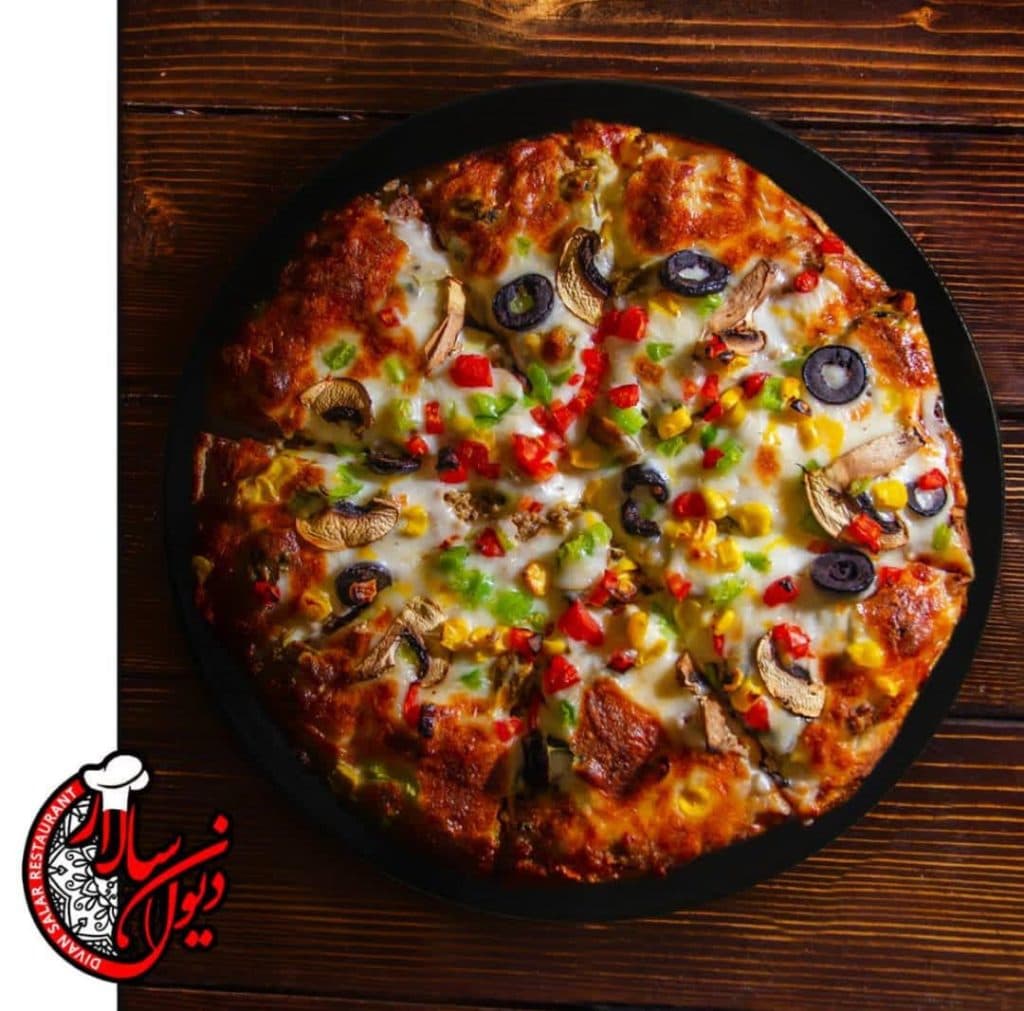 باغ رستوران دیوان سالار در لطفعلی خان زند شیراز