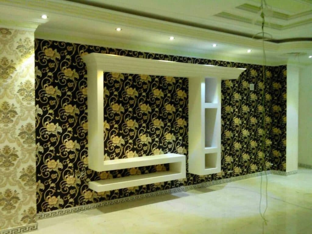 نقاشی ساختمان و طرح کاغذ دیواری باقرزاده در مشهد