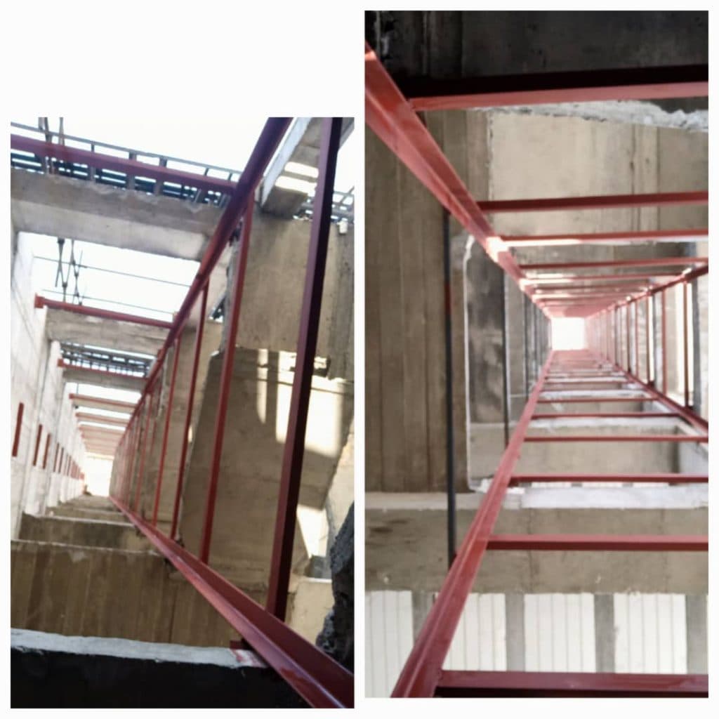 جوشکاری اسکلت و آهن کشی آسانسور محمودی اردبیل