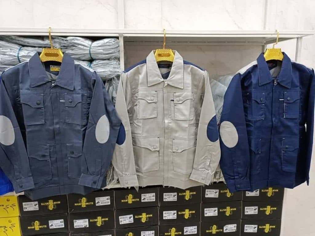تولید و فروش لباس کار و تجهیزات ایمنی پوشاکار در گمرک تهران