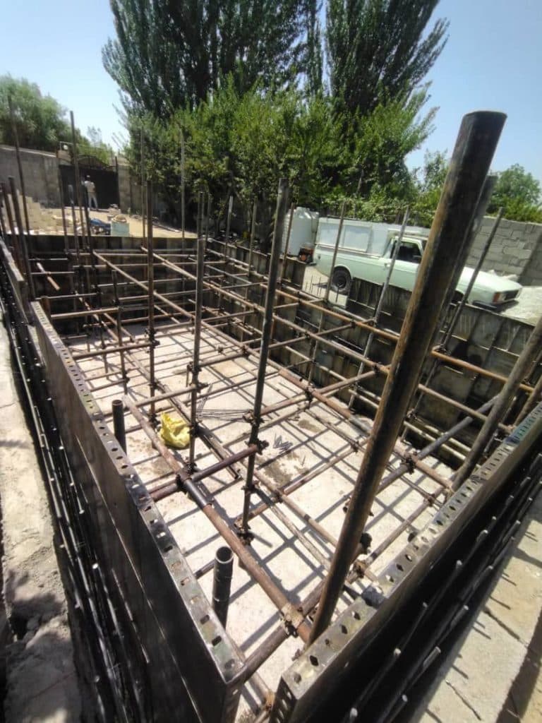 نصب و اجرا داربست فلزی وزیر تیرچه نما در هشتگرد