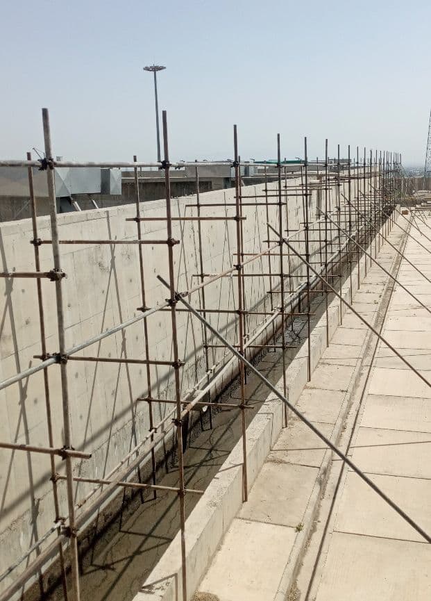 نصب و اجرا داربست فلزی وزیر تیرچه نما در هشتگرد