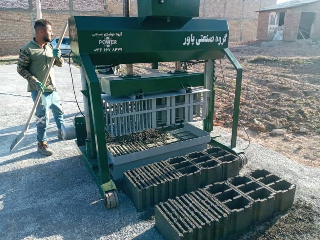 ساخت و فروش ماشین آلات بلوک زنی و جدول زنی گروه صنعتی پاور تبریز