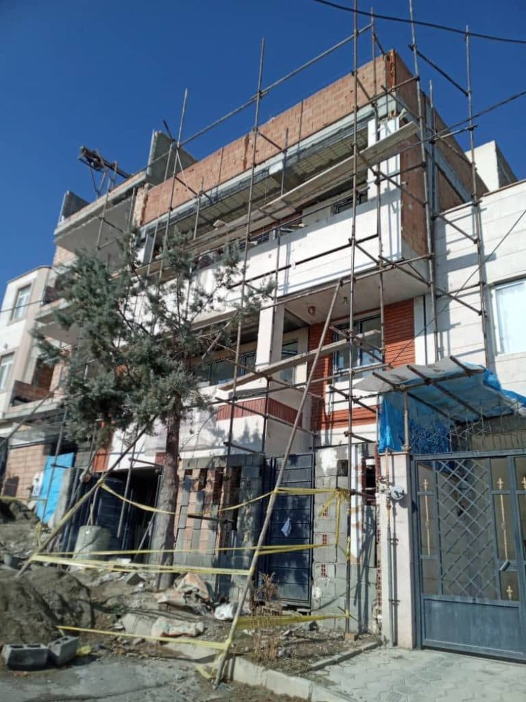 نصب و اجرا داربست فلزی وزیر تیرچه نما در هشتگرد