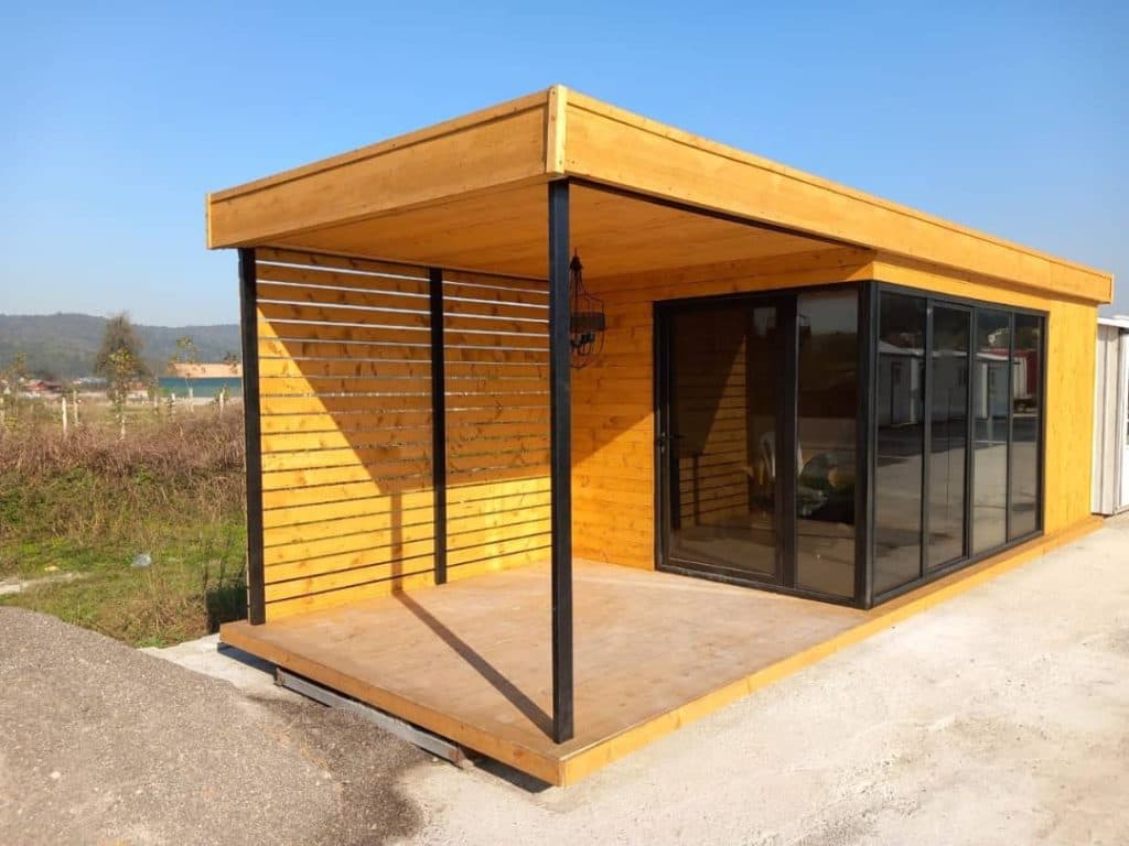 ساخت ویلا پیش ساخته سوئیسی و چوبی سابات صنعت قائمشهر