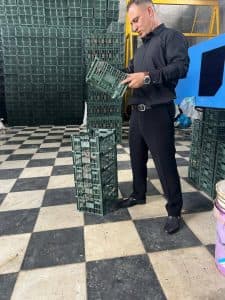 کارخانه سبدسازی ابراهیمی در اردبیل