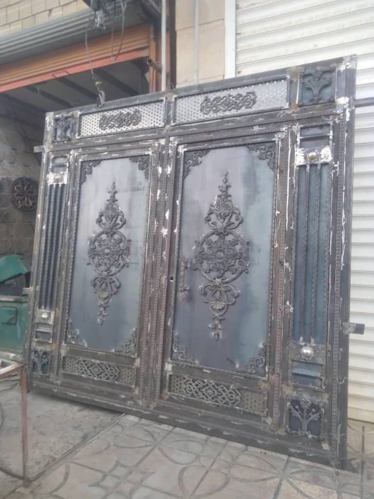 خدمات جوشکاری درب و پنجره آهنی سعید کاظمی زنجان