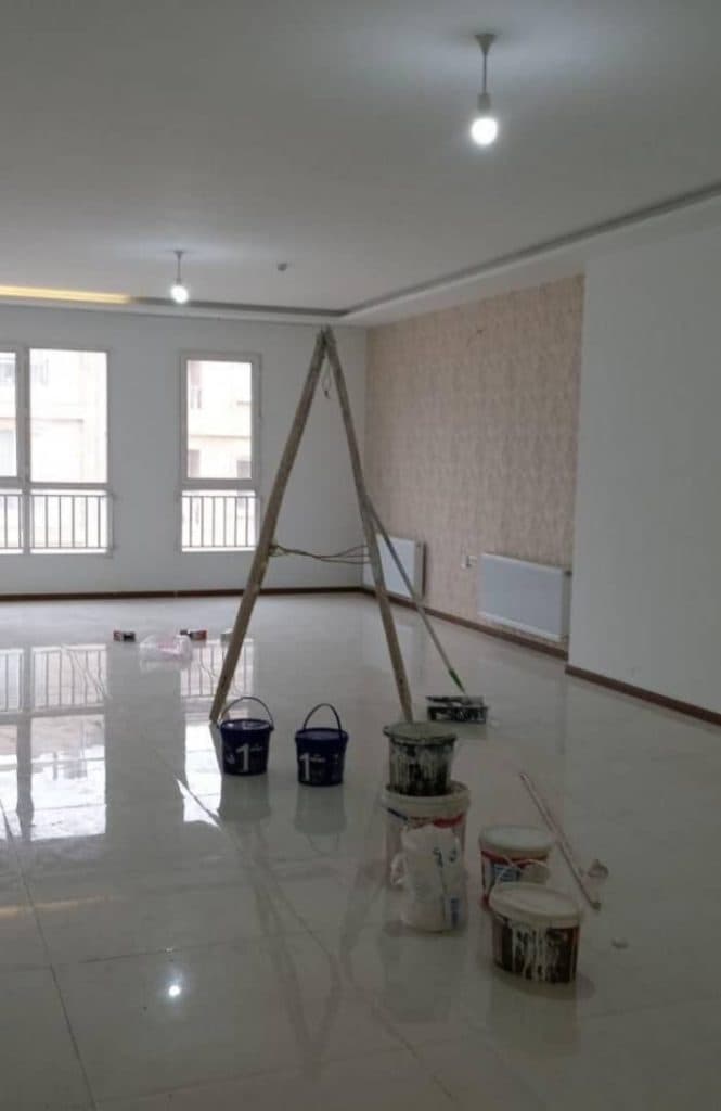 نقاشی ساختمان قربانی در تهران