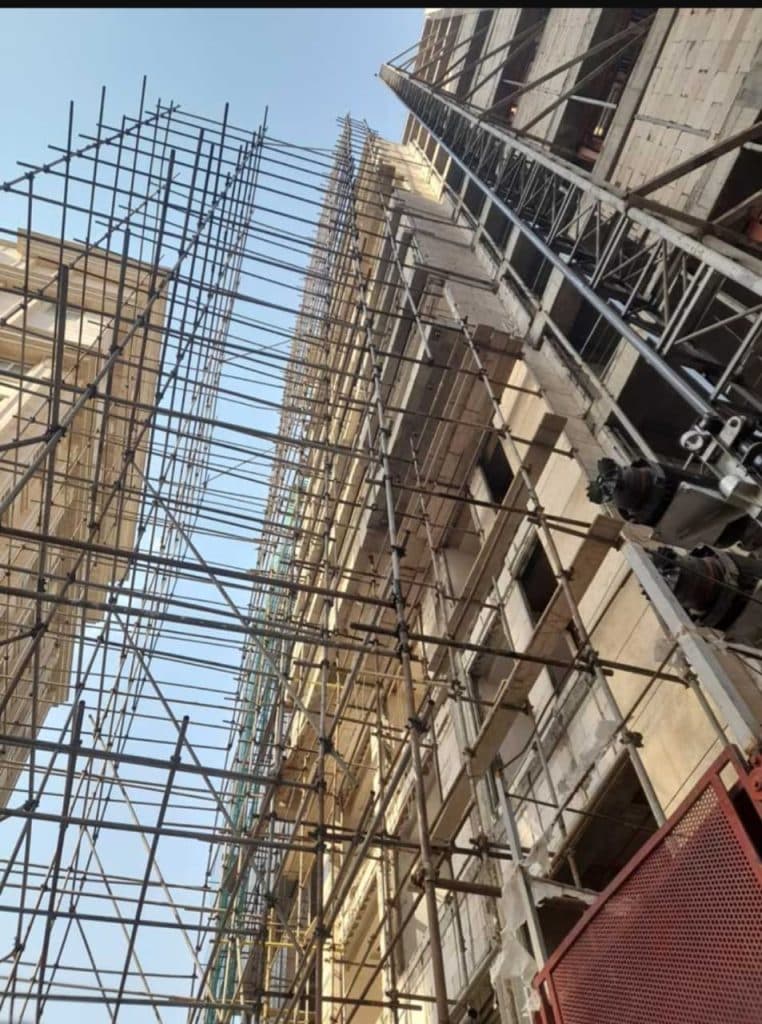 اجاره و نصب داربست فلزی فلیحی در رشت