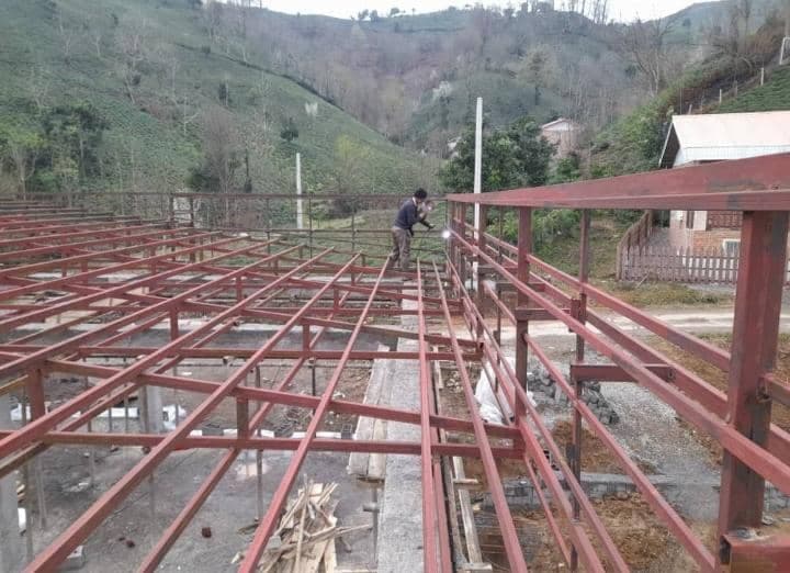 جوشکاری ساختمان رفیعی در لاهیجان