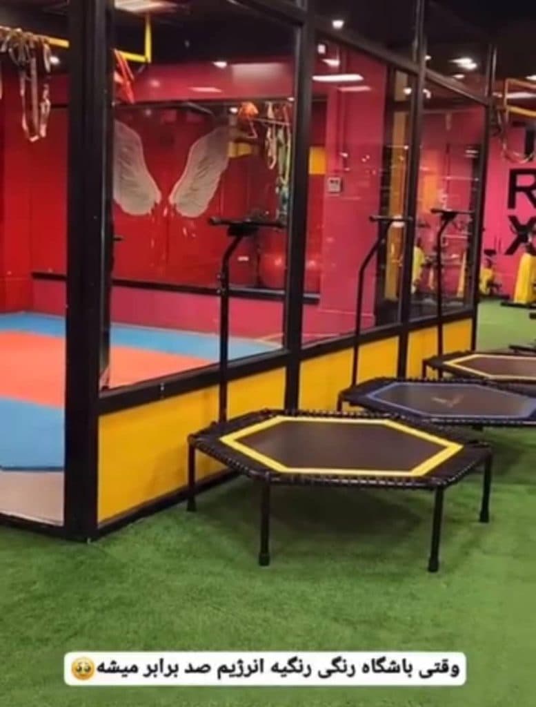 باشگاه بدنسازی ویژه بانوان الماس زعفرانیه تهران