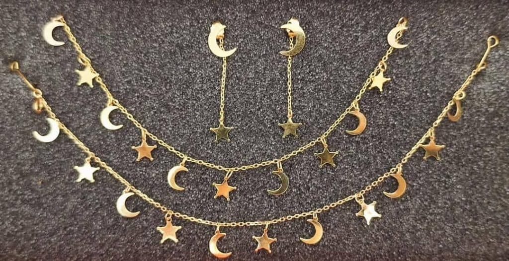 گالری طراحی اختصاصی طلا مینیمال مازگلد در بابلسر