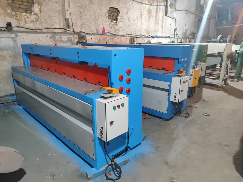 فروش و تعمیر ماشین آلات صنعتی قیچی گیوتین و خم کن نوین تک در شاطره تهران