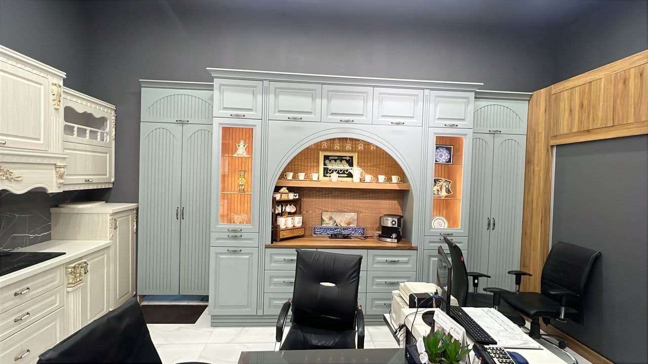 طراحی و اجرای صفحه کابینت کورین و کوارتز برادران هدایتی در جاجرود