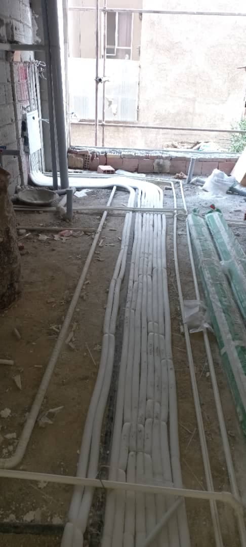 تاسیسات ساختمان باقری در شرق تهران