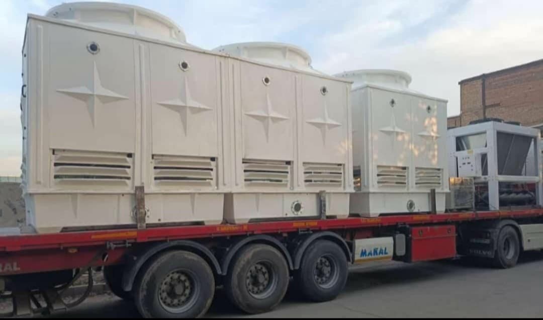 تولید و ساخت برج خنک کننده نیکان تهویه در شهریار