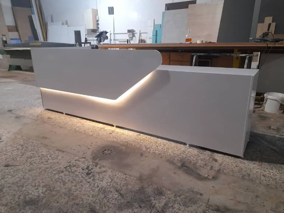 ساخت کانتر های اداری و سرویس های پذیرش نیک چوب در شیراز