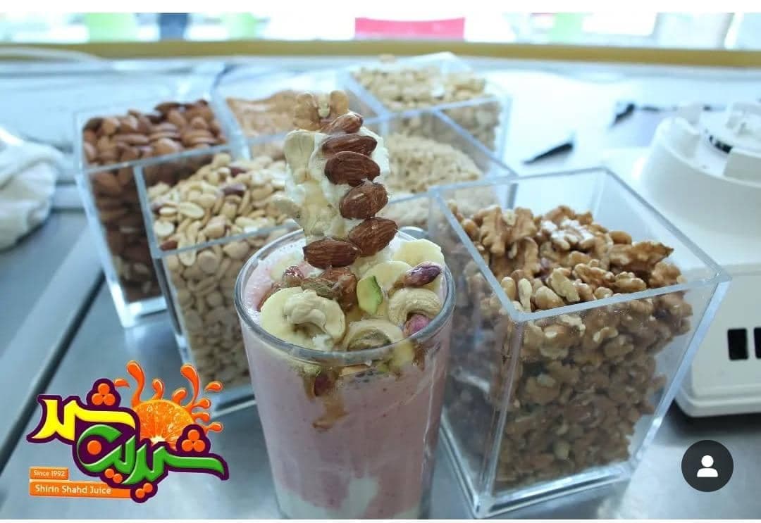 آبمیوه و بستنی شیرین شهد رضایی در مشهد