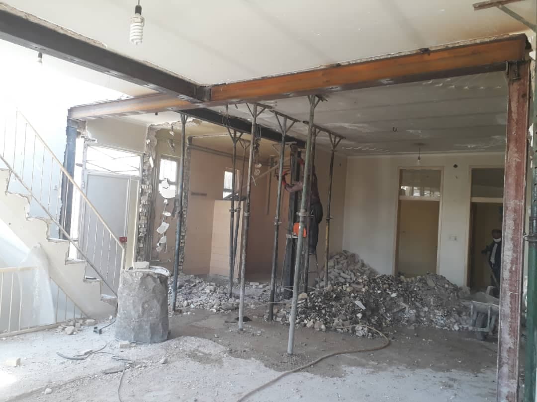 پیمانکاری و بازسازی ساختمان عباسی در دزفول