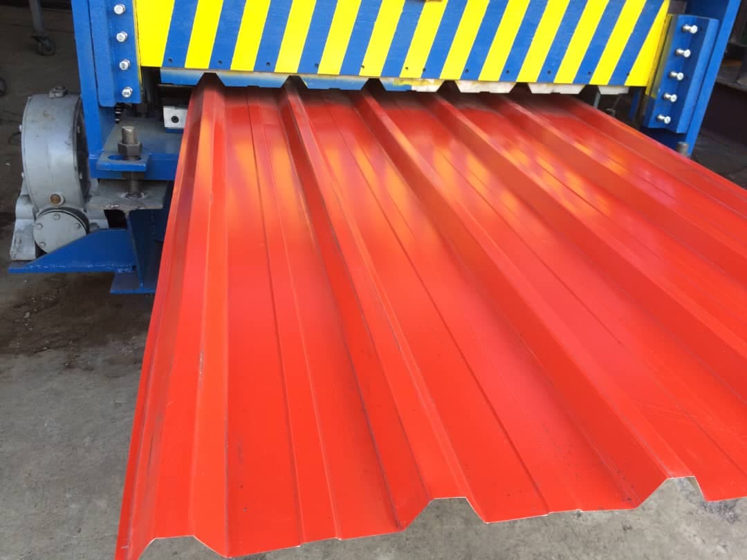 فروش ورق رنگی سقف شیروانی بوران پوشش آمل در چمستان