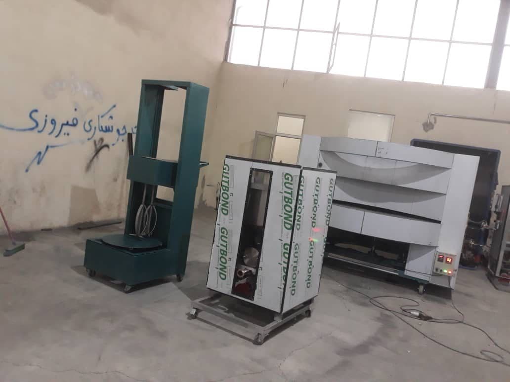 تولید دستگاه های نانوایی سنگک و بربری گروه صنعتی فیروزی بهنان تبریز