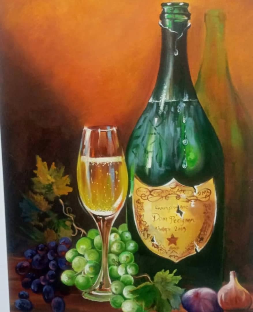 اجرای نقاشی هنری و پتینه کاری مریم خوشدست در مشهد