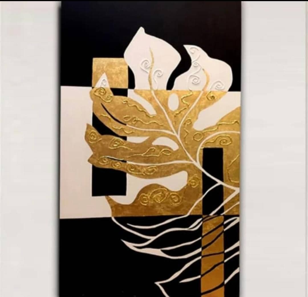 اجرای نقاشی هنری و پتینه کاری مریم خوشدست در مشهد