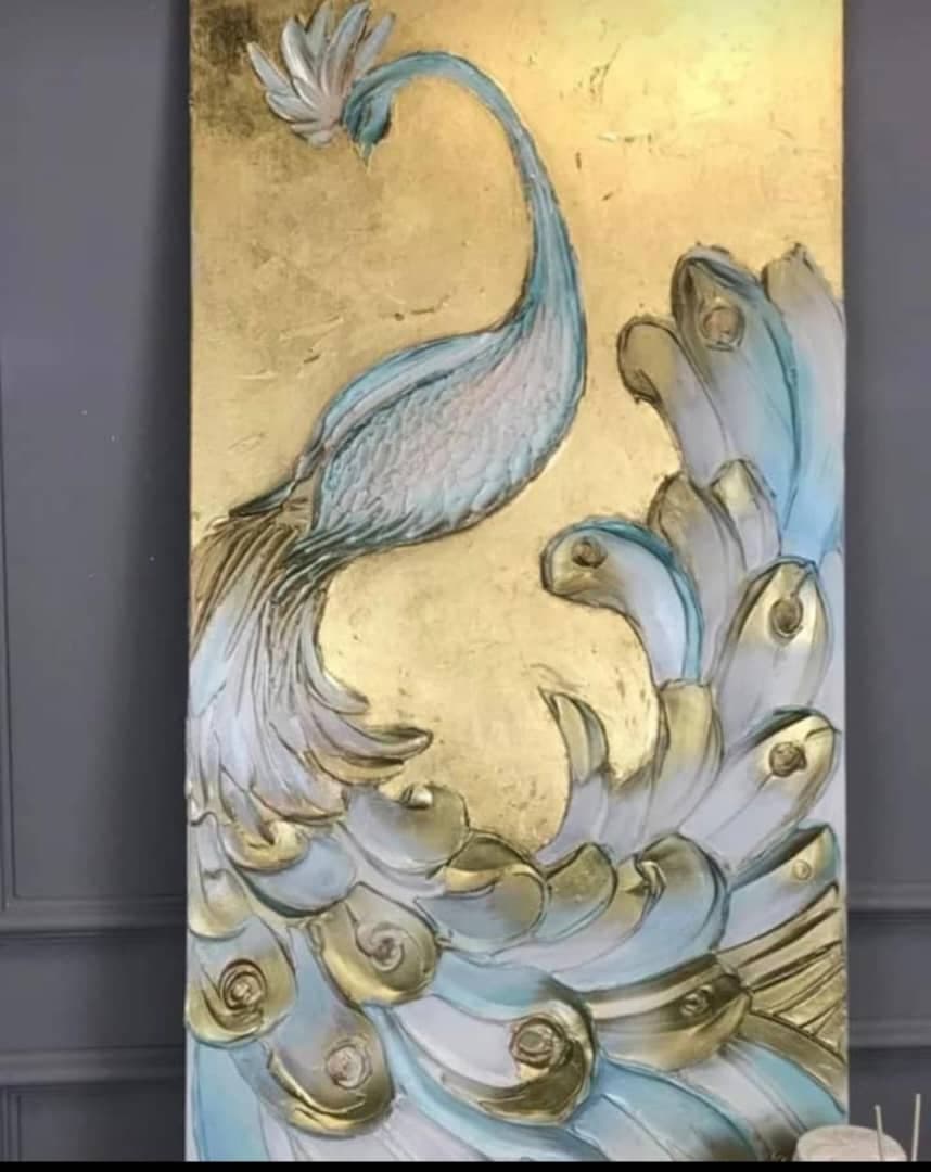 اجرای نقاشی هنری و پتینه کاری مریم خوشدست در مشهد