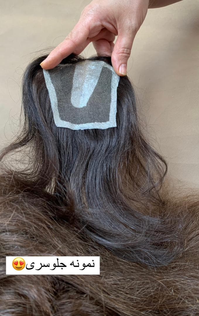 تولید عمده پروتز مو طبیعی جلوسری بالاسری تمام سری gilan wig تهران