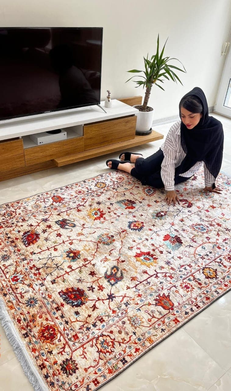 فرشینه و فرش مهدی رهبری در کاشان