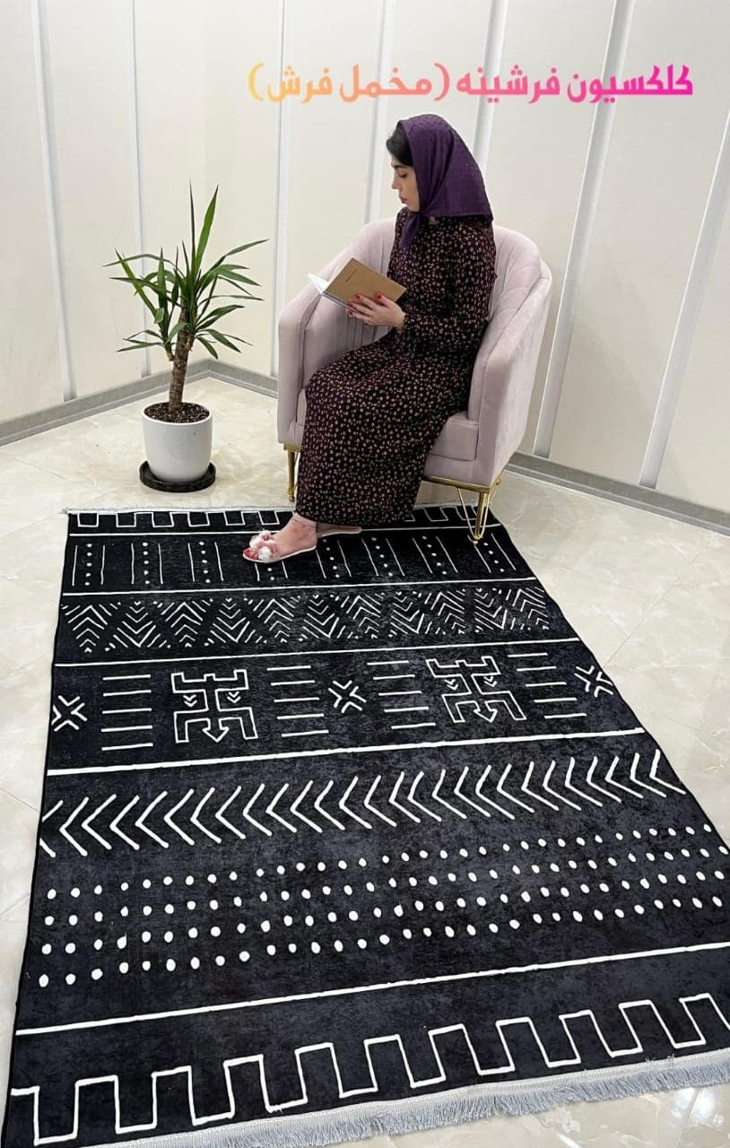 فرشینه و فرش مهدی رهبری در کاشان