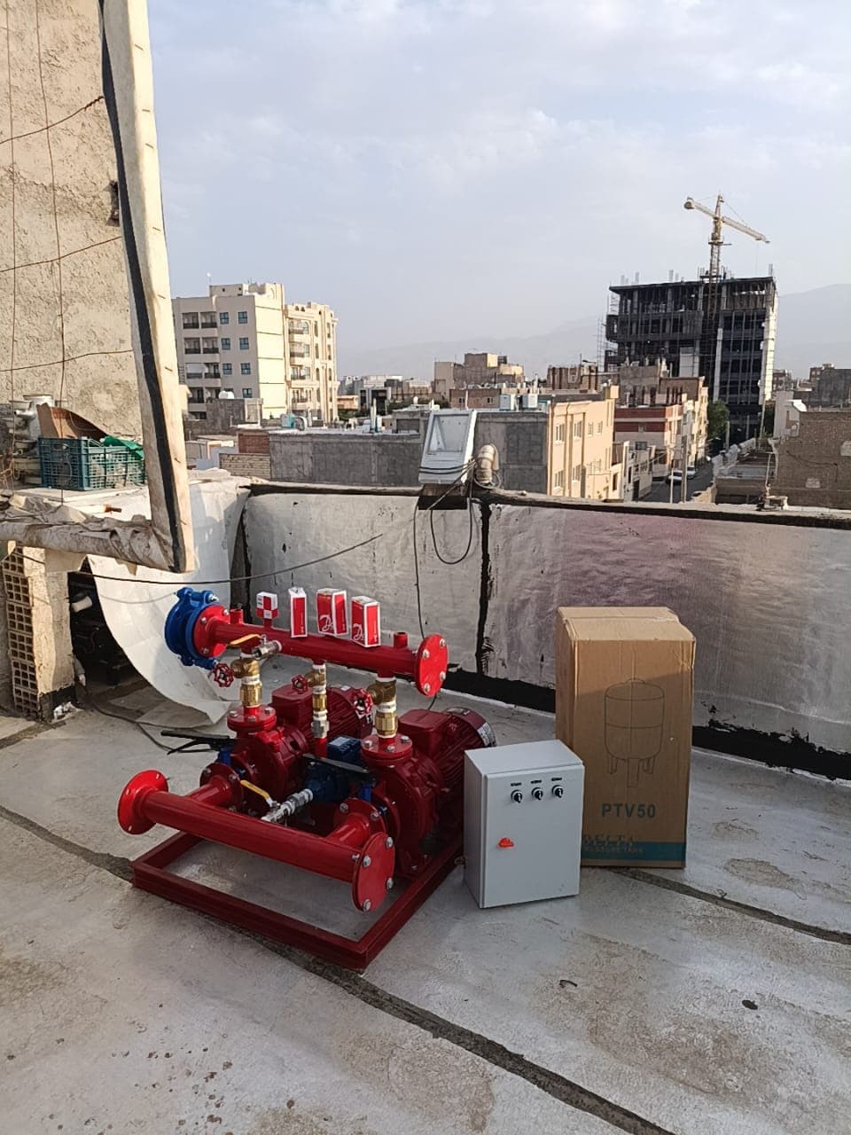 خدمات ایمنی و آتش نشانی درسا انرژی در کاشان