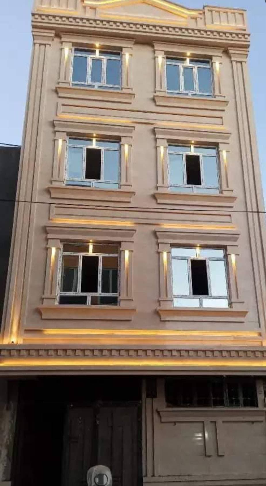 طراحی و اجرای نمای طرح فورنتیک مسیح در رشت