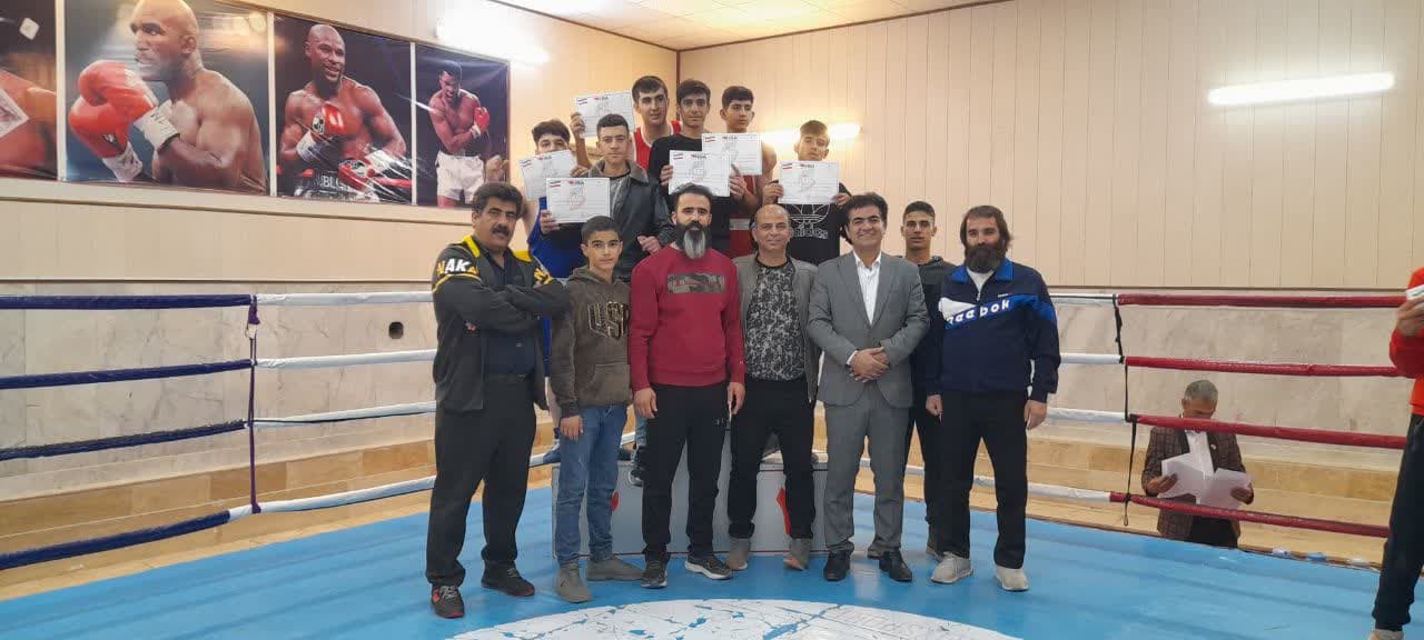 باشگاه فرهنگی ورزشی بوکس نشاط در یزدانشهر