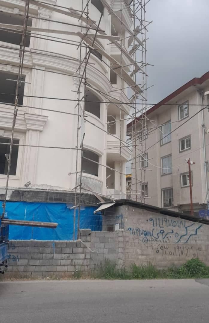 داربست فلزی عرفان در چالوس