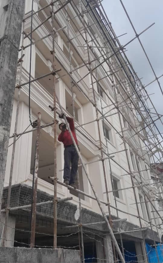 داربست فلزی عرفان در چالوس